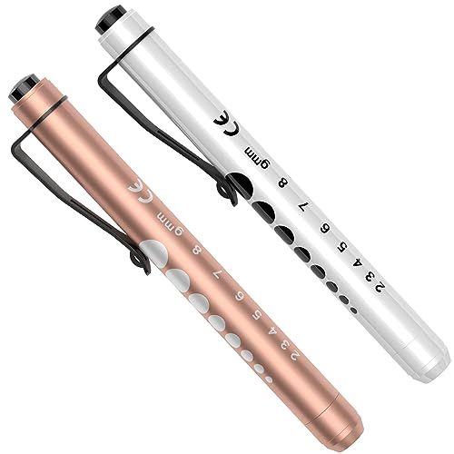 Medical diagnostic penlight used by nurses for pupil and neurological checks