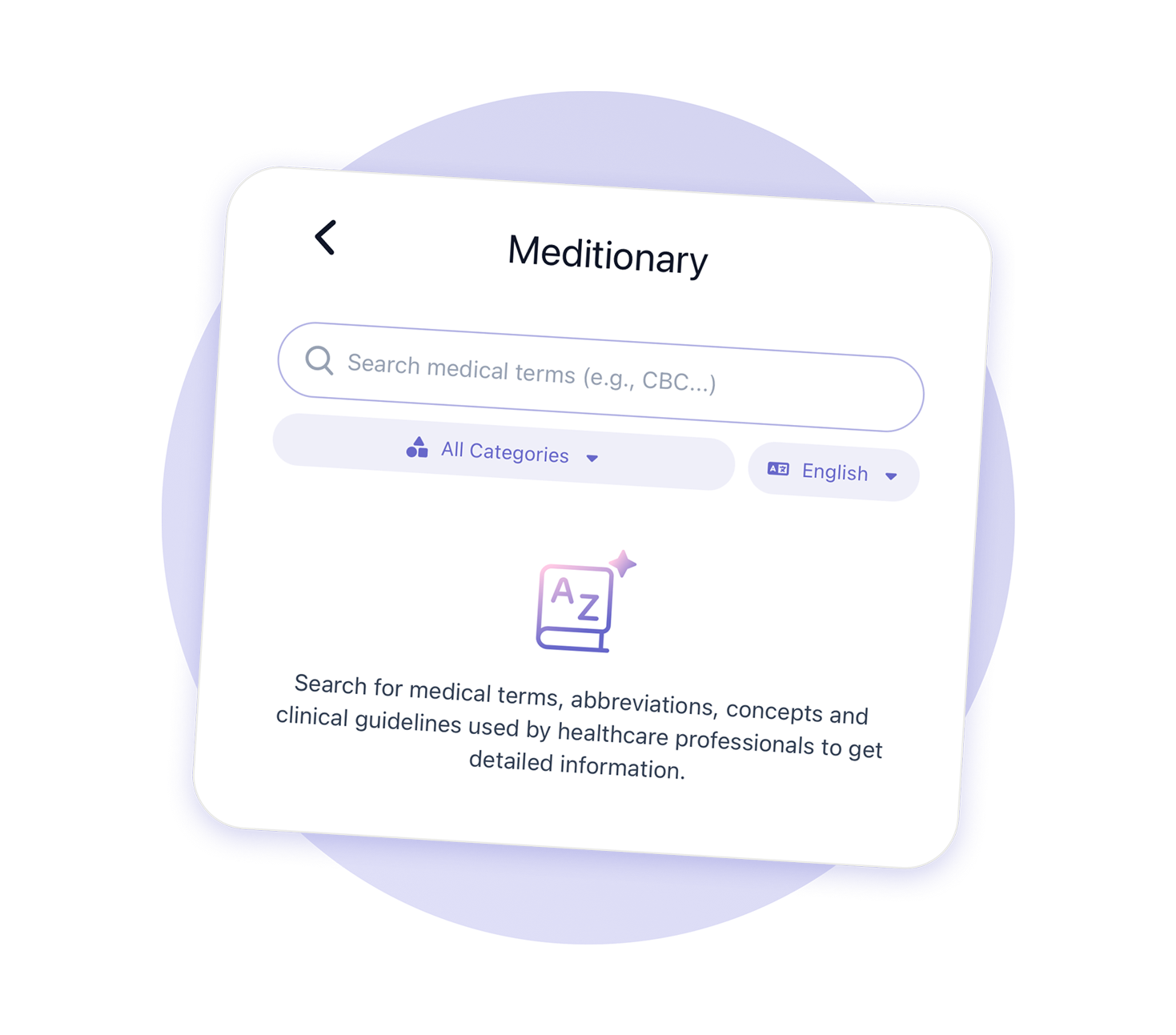 Meditionary — dicionário médico no app HosTalky